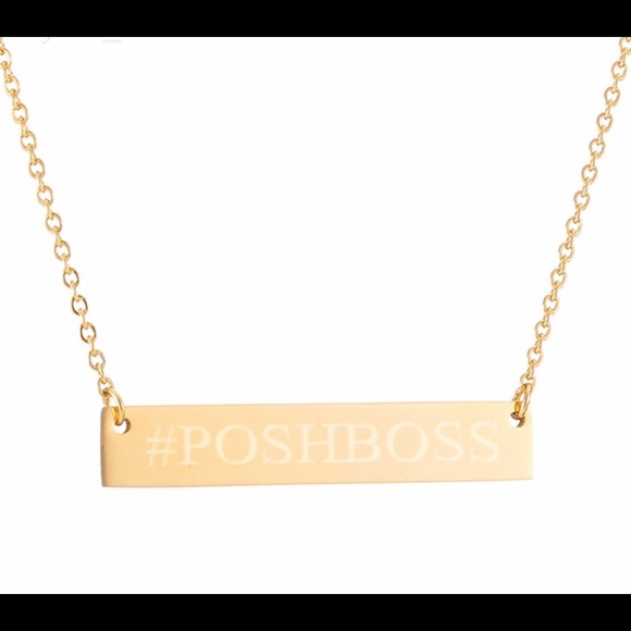 Golden Threads Jewelry - On trend #POSHBOSS Gold chain necklace